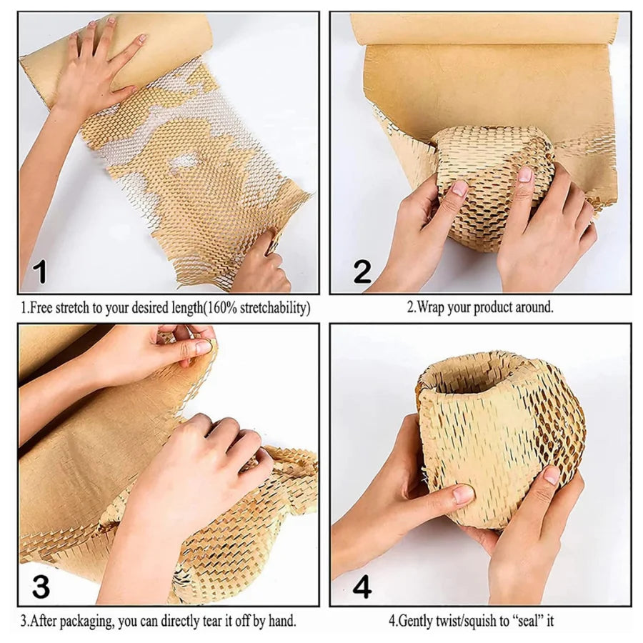 Honeycomb Packing Paper - (set of 5) - Image 2
