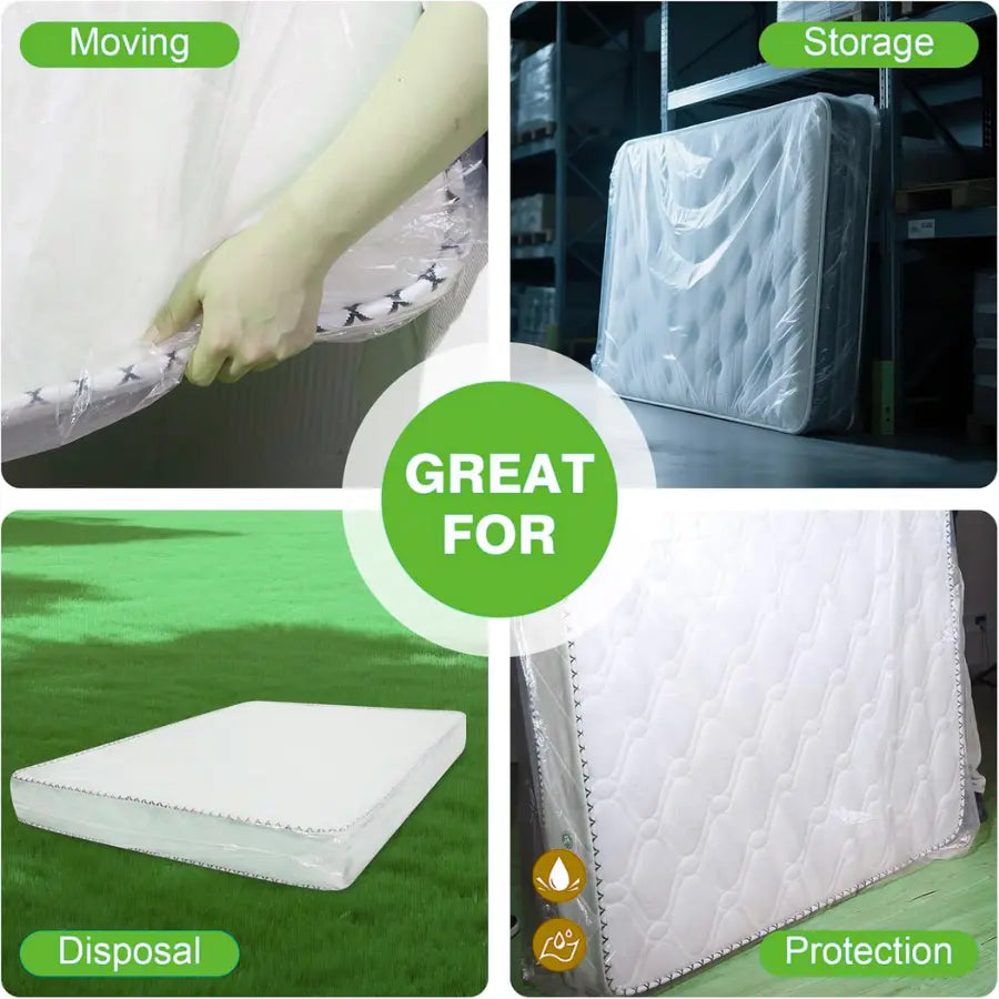 Mattress Bags for Moving, Storage & Disposal - (set of 10) - Image 7