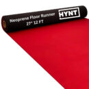 Neoprene Floor Runner Red - 27" x 12 ft - (set of 9)